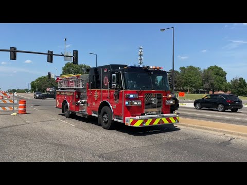 Brooklyn Park Engine 4 Responding