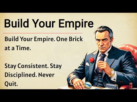 Build Your Empire One Brick at a Time | Discipline, Patience & Long-Term Success |Motivational Video