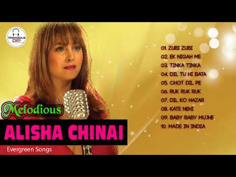 TOP 22 Alisha Chinai Bollywood Hindi Songs 2021 - Best Indian Trending Song