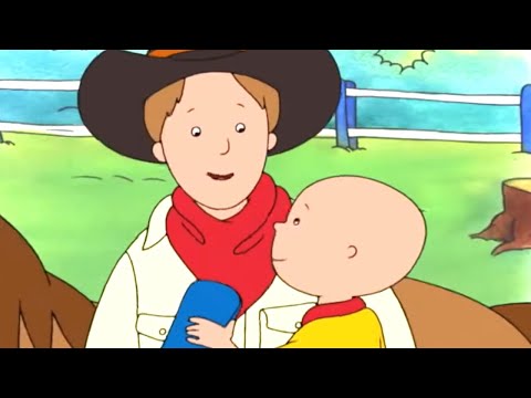 Caillou Meets a Cowboy | Caillou Cartoon