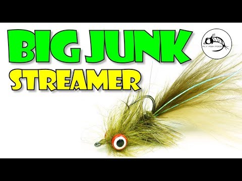 Fly Tying Tutorial: The Big Junk Streamer by Lance Egan