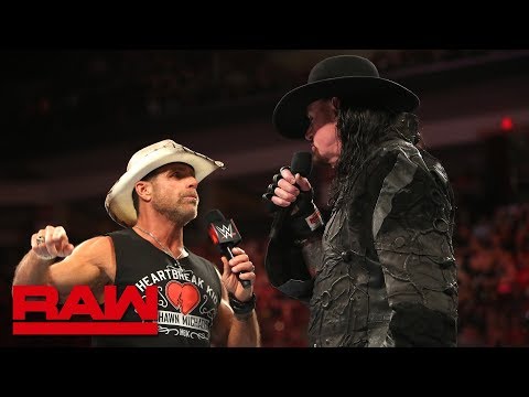 The Undertaker sends a chilling warning to Triple H and Shawn Michaels: Raw, Sept. 3, 2018
