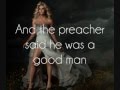 Carrie Underwood - Two Black Cadillacs [Lyrics On Screen]