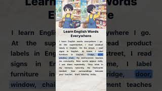 Learn English Words Everywhere | English Reading and Listening Practice #englishforbeginners