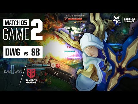 DWG vs SB | Match05 Game2 H/L | 2020 LCK Summer