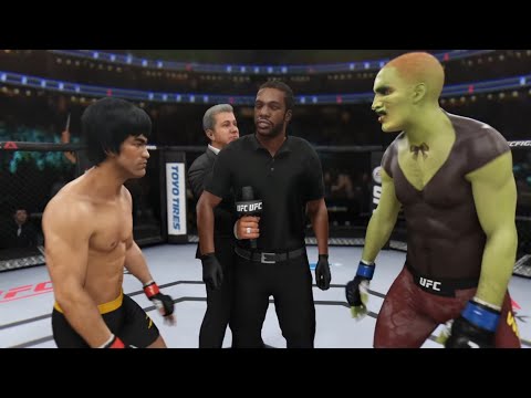 Bruce Lee vs. Doctor Wart (EA Sports UFC 3) - Epic Battle 💯 🐲 - Dragon Fights 🐉