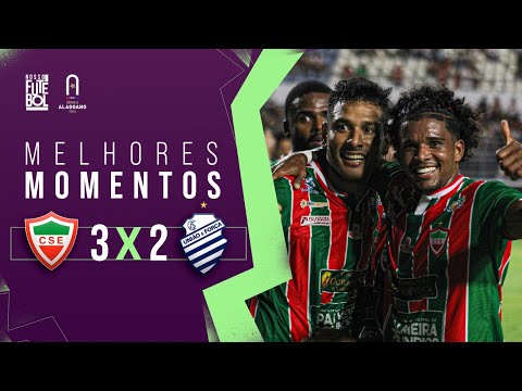 CSE ELIMINA O CSA - CSE 3x2 CSA - Melhores Momentos - Campeonato Alagoano