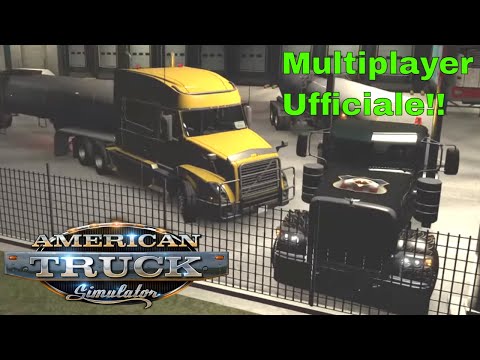 PROVIAMO IL MULTIPLAYER UFFICIALE CON PODERAK - AMERICAN TRUCK SIMULATOR GAMEPLAY ITA