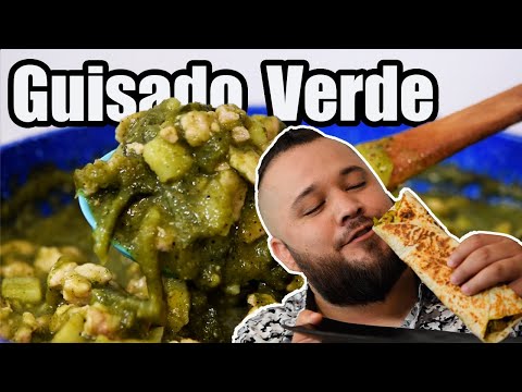 Pork with Potatoes and Strips of Peppers in Green Sauce | Jus Avocado - Homemade Food