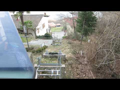 Telefuni Cademario - Talfahrt aussen - Funicolare