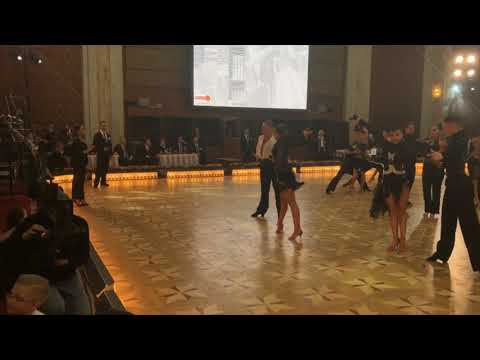 Mads Friis Lassen - Ilona Sak, DEN | Rumba | WDSF European Championship Youth Latin 2019