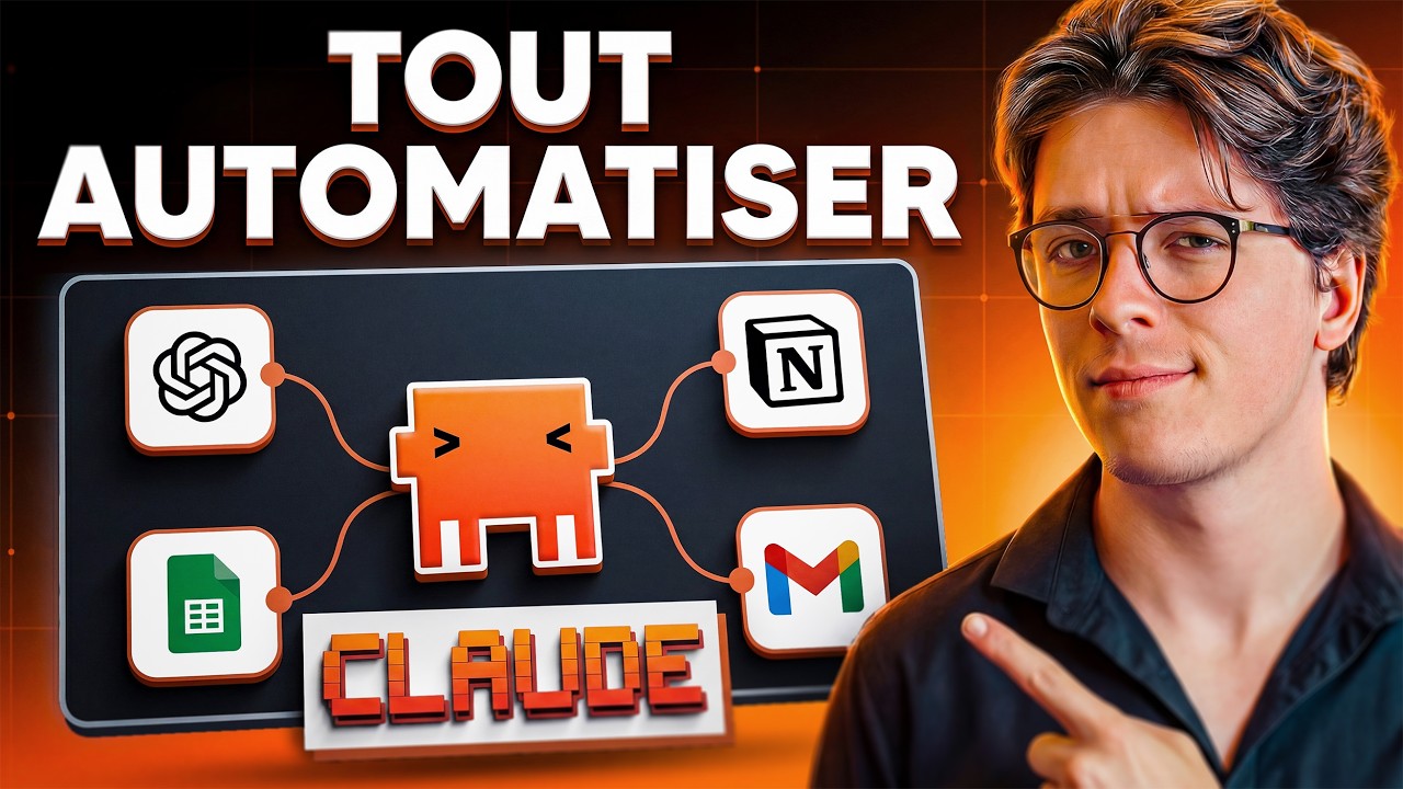 CLAUDE CODE Automatise 100% de Ton PC : Il Fait TOUT à Ta Place ! (même débutant)