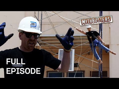 The Barrel Of Bricks Myth... | MythBusters | Season 1 Episode 3 | Full Episode