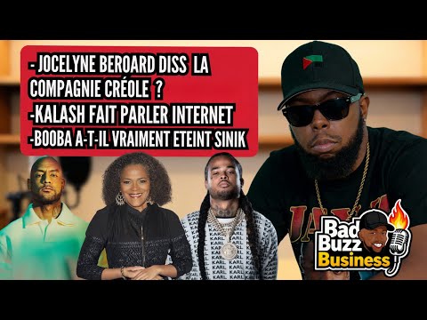 Jocelyne Beroard disses Compagnie Créole? , Kalash is causing a stir online, has Booba silenced S...
