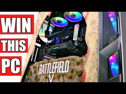 Project Battlefield 5 - ULTIMATE RTX GIVEAWAY CUSTOM GAMING PC BUILD - Time lapse