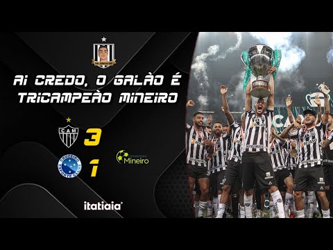 02/04/2022 - GALO 3x1 Cruzeiro - (CAMPEÃO MINEIRO 2022) - Alberto Rodrigues e Caixa [ITATIAIA]