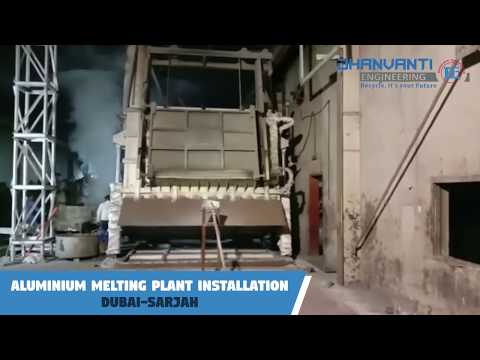 Aluminium Melting Cum Holding Furnace