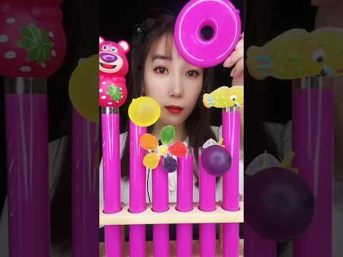 [ASMR] 신기한물먹방 ASMR DRINKING #ASMRDRINKING # 물먹방 #아이스 #satisfying #136