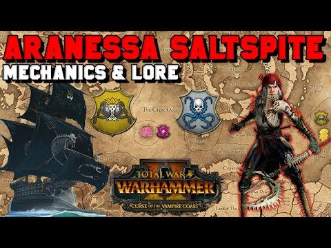 Arnessa Saltspite: Lore & Mechanics + 4th Lord NOT Silver Princess? | Total War: Warhammer 2