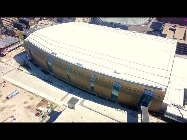 Wisconsin Entertainment and Sports Centre – July Aerial Drone Overview