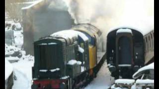 deltic diesel electric  train cold start up