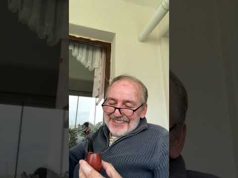 #DrBergerSaintClaude huge bent pipe, first smoke #pipesmoking #chacom