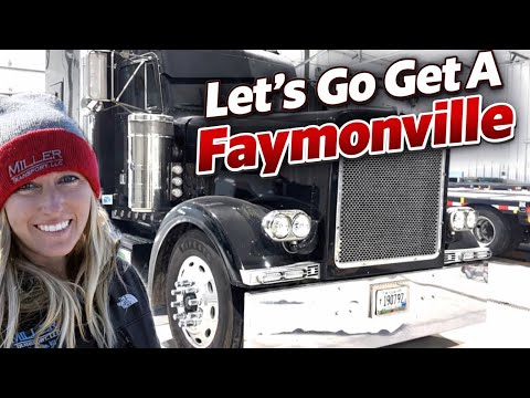 Crystal Heads Out To PA To Pick Up A Brand NEW Faymonville Trailer