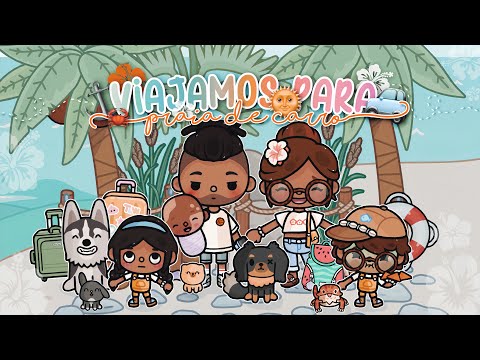 We traveled by car to the beach 🚙🏖 *with voice 🎙* | Mary plays 🦀🍋