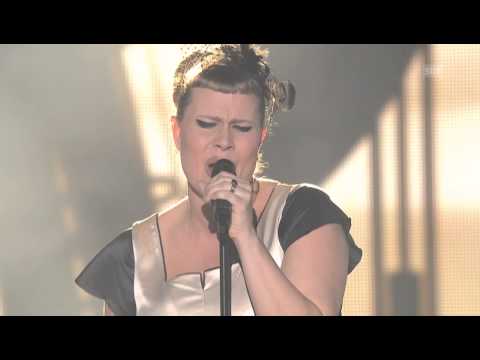 Nicole Bernegger - It's A Man's World - Zweite Live-Show - The Voice of Switzerland 2013