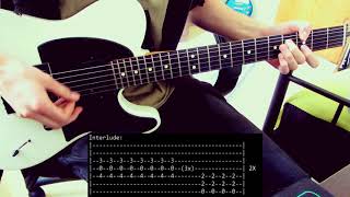 Stick To Your Guns - Married To The Noise (Guitar Cover + TABS on Screen)