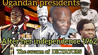 All Ugandan Presidents after independence. The most notorious leaders in the East African region