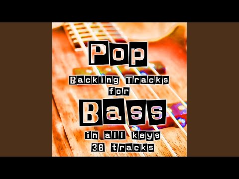 Bass Backing Track in Cm (or Ebmajor) Up Tempo Pop Rock 138 BPM bass line C Bb Ab Bb