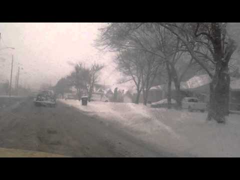 La tormenta de nieve en wichita ks