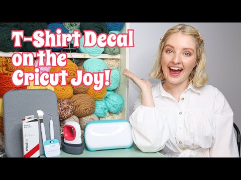 Cricut Joy! | Intro & Easy DIY Iron On T-Shirt Decal Tutorial