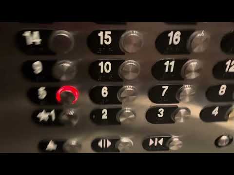 Otis traction elevators @ CityPlace South Tower - West Palm Beach, FL