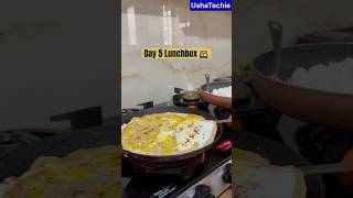 Day 5 Lunch Box is lit! 🔥Eggs, paneer, jamun &amp; chips = happy tummies! 🍱✨#shorts#short #shortvideo