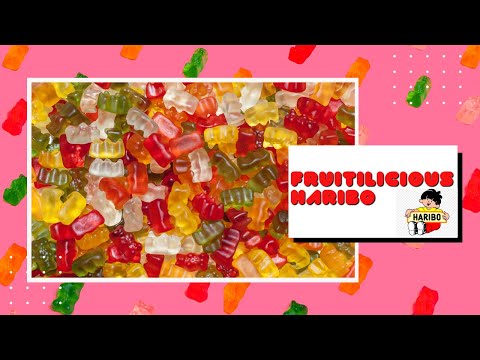 Fruitilicious HARIBO - Brand new LIMITED EDITION pack