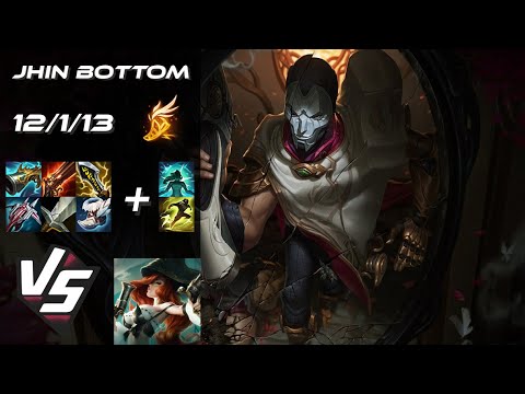 BOTTOM Jhin vs Miss Fortune - NA Challenger Patch 25.S2.2