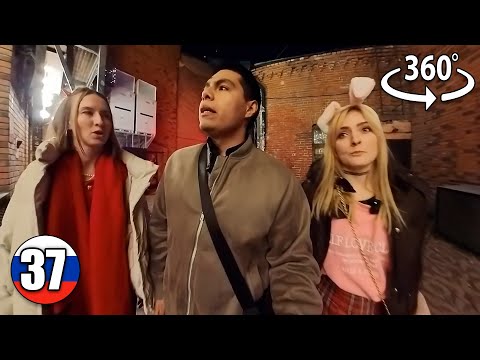 I went out partying with 2 Russian girls in Siberia 🔥 (360° Experience)