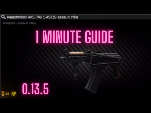 Gunsmith Part 2 Escape From Tarkov 0.13.5 patch Build Fast Guide Mechanic #eft
