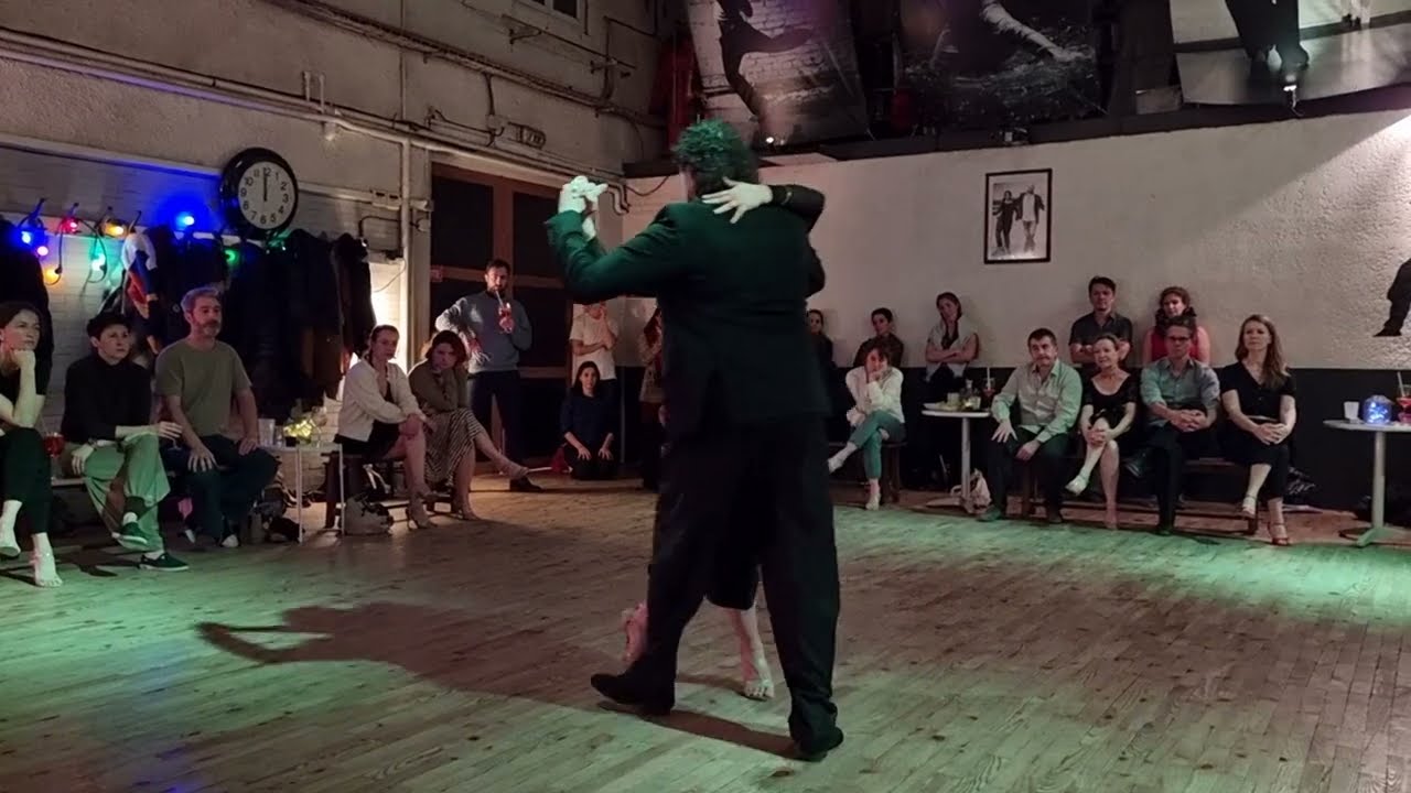 Aline DE LUCA et Alexis RODRIGUEZ - Tedio - Troilo Marino - Lyon Milonga la Cachila