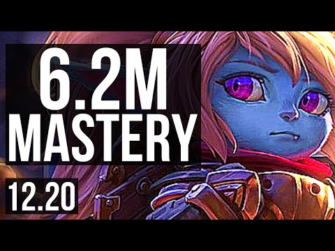 POPPY vs SINGED (TOP) | 6.2M mastery, 2300+ games, 6 solo kills | KR Master | 12.20