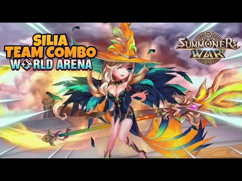 Silia Team Combo in World Arena - Summoners War
