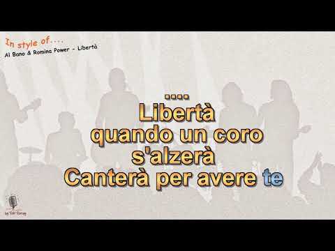 Al Bano & Romina Power  -  Libertà - Instrumental and Karaoke