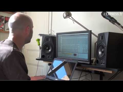 Dans le studio de Krazy Baldhead