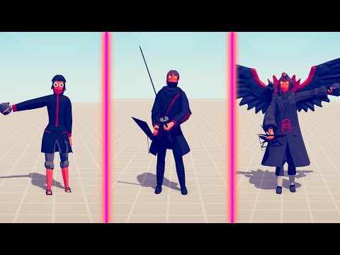 EVOLUTION OF ITACHI UCHIHA - Totally Accurate Battle Simulator TABS