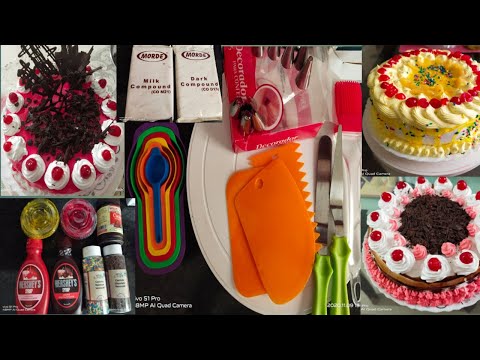 Cake tools// cake essential// cake essential for beginners//baking essential 😎😎