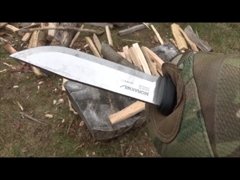 Mora Garberg Knife Review, The Full Tang Mora Video