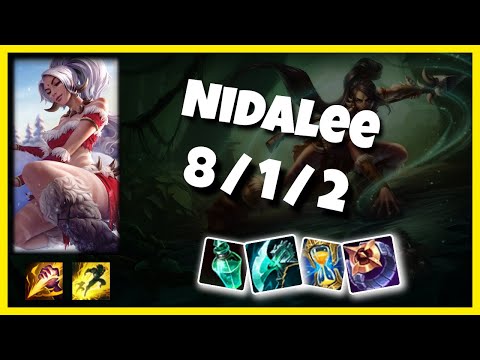 Nidalee vs Gragas KOREAN Challenger JUNGLE (8/1/2) - v10.25
