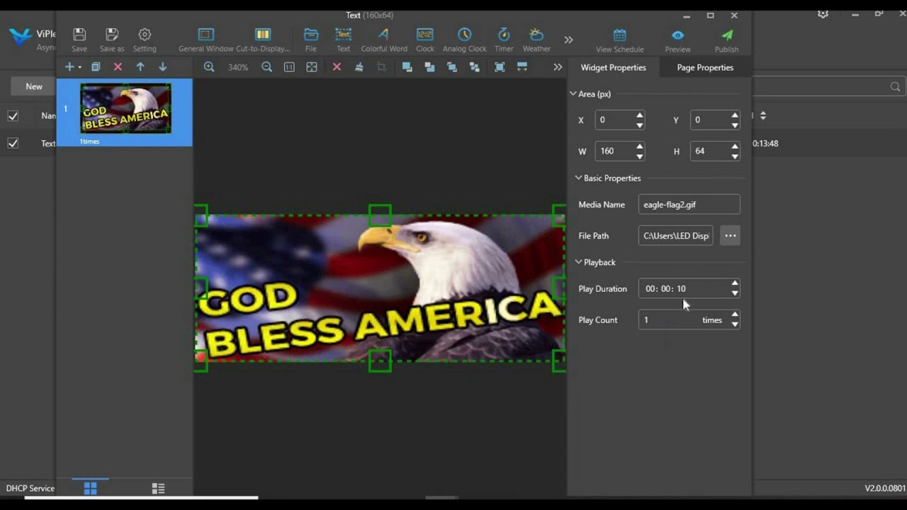 How to input image and video files onto your sign